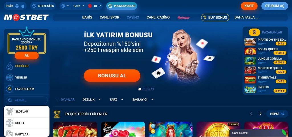 MOSTBET GAMBLING ENTERPRISE ilə həzz aləminə necə girmək olar
